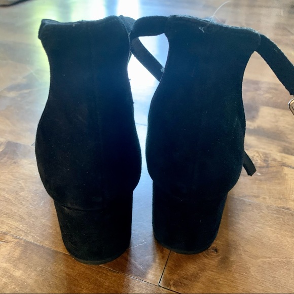 Steve Madden Dress Sandal Black Suede Sz 9.5 - Picture 4 of 7